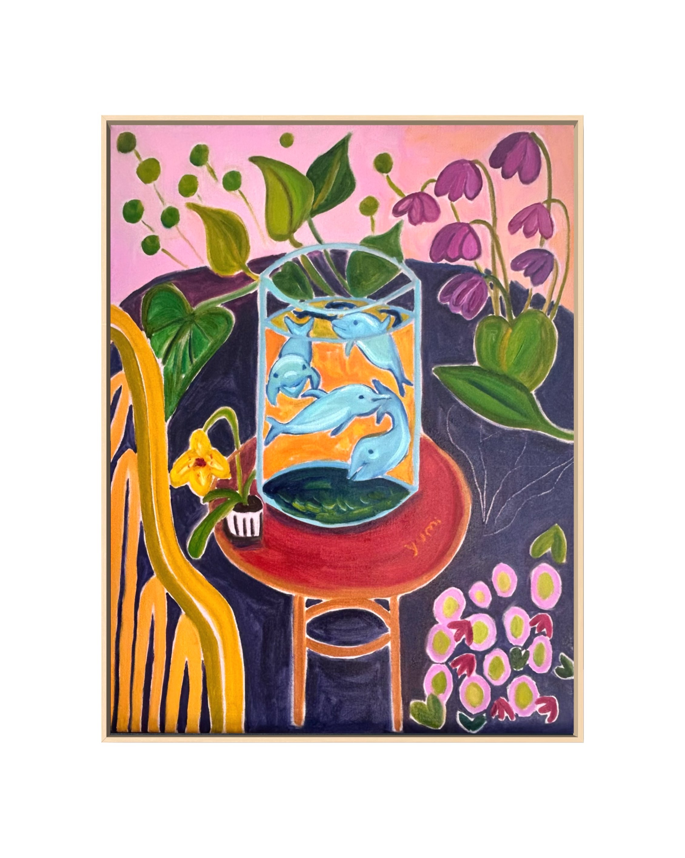Matisse inspired work, painting