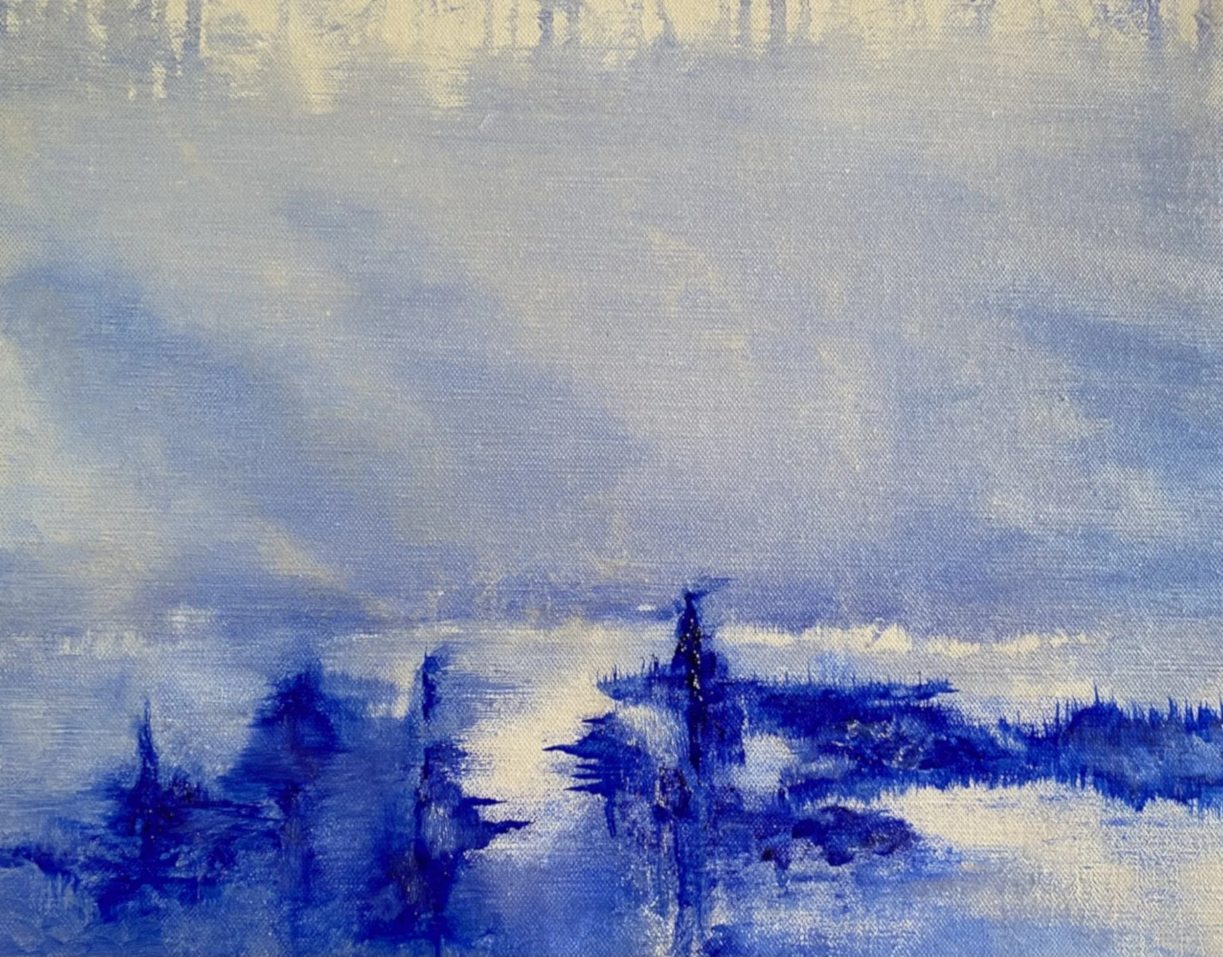 silence 41cm x 33cm canvas