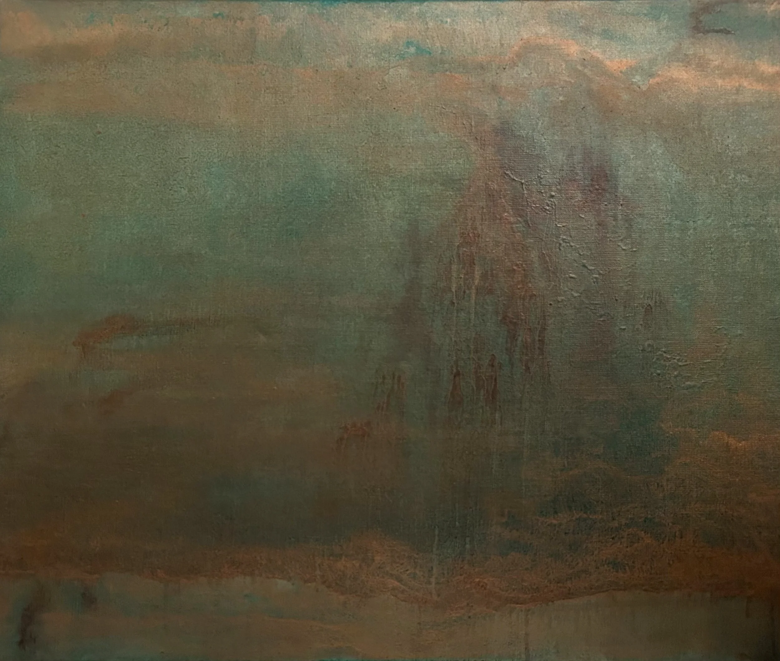 nymphes 66cm x 54cm canvas