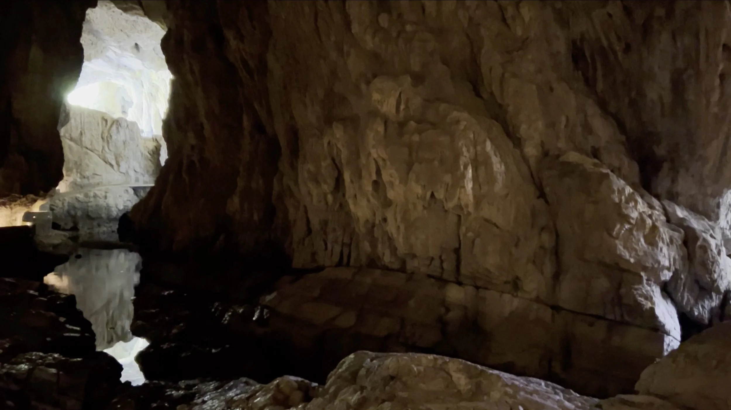 scene 3 palimpsest, Škocjanske Jame (caves)