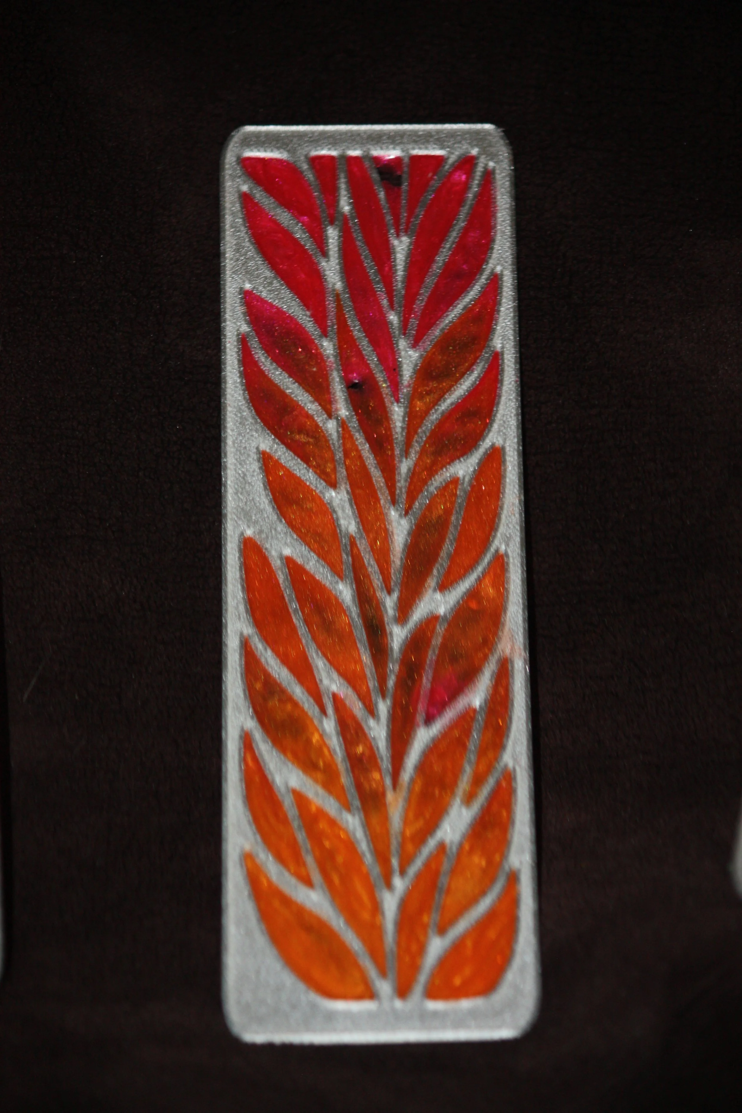 Custom Stained Glass Resin Bookmark