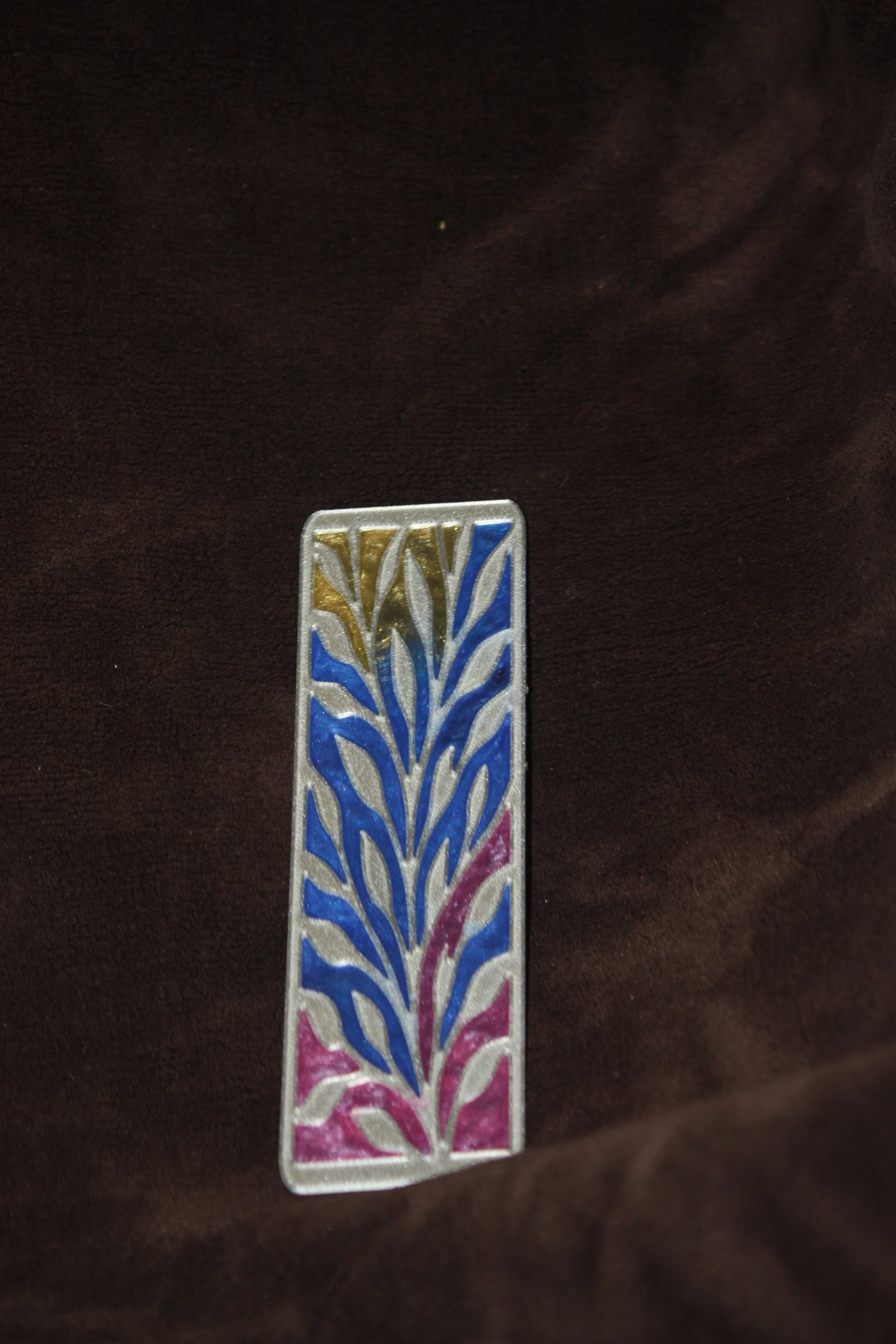 Custom Stained Glass Resin Bookmark