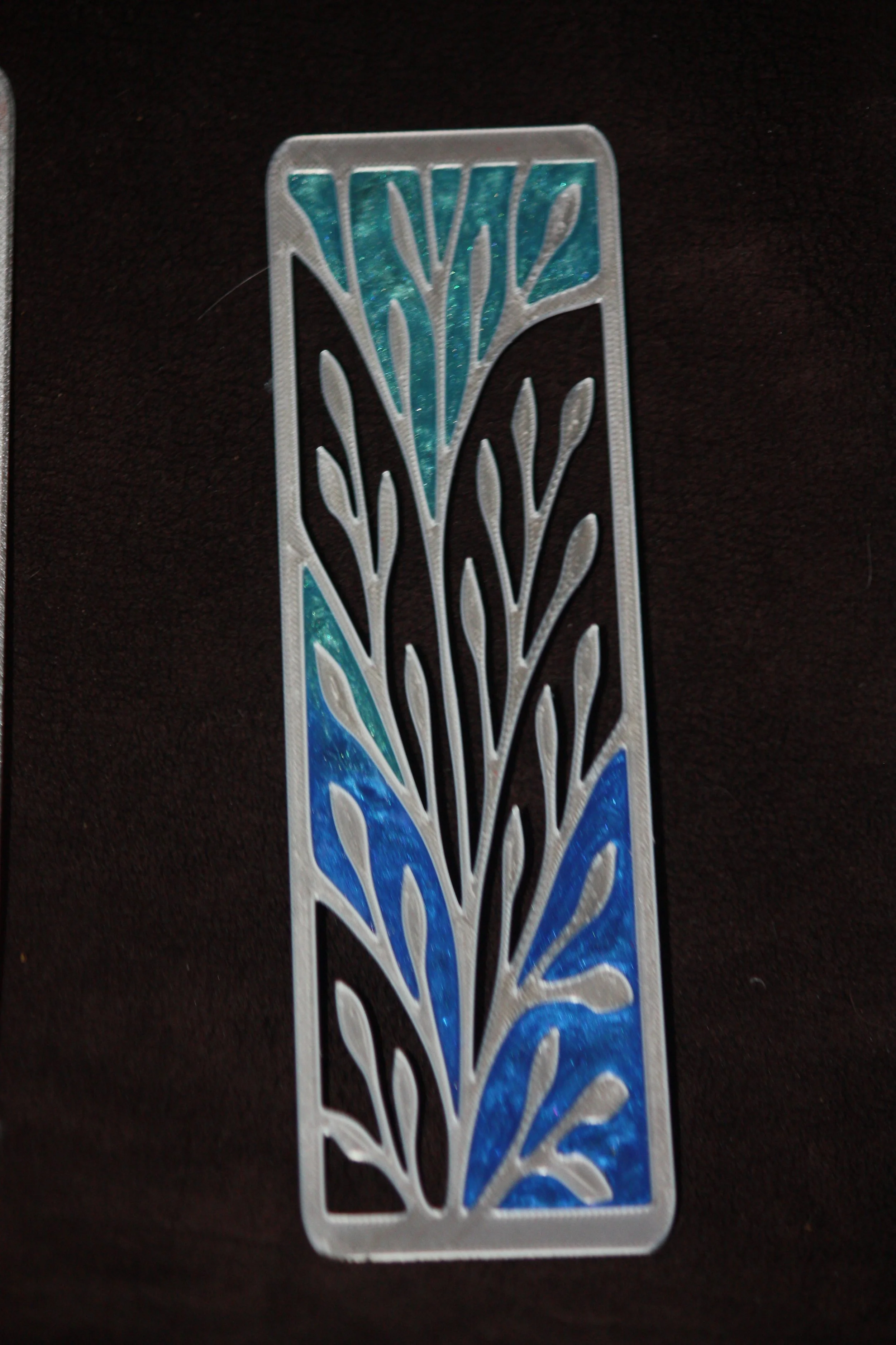 Custom Stained Glass Resin Bookmark