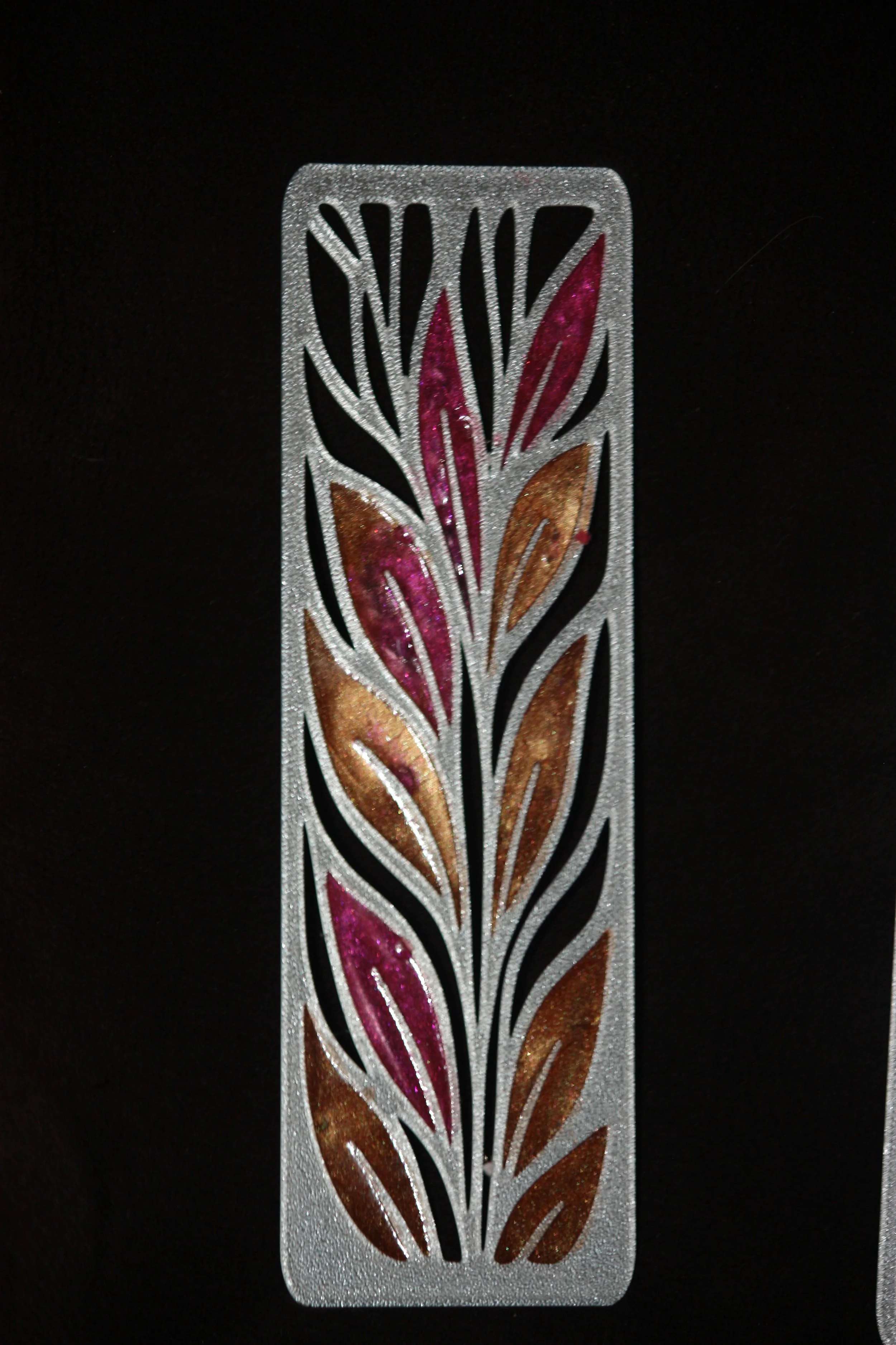 Custom Stained Glass Resin Bookmark