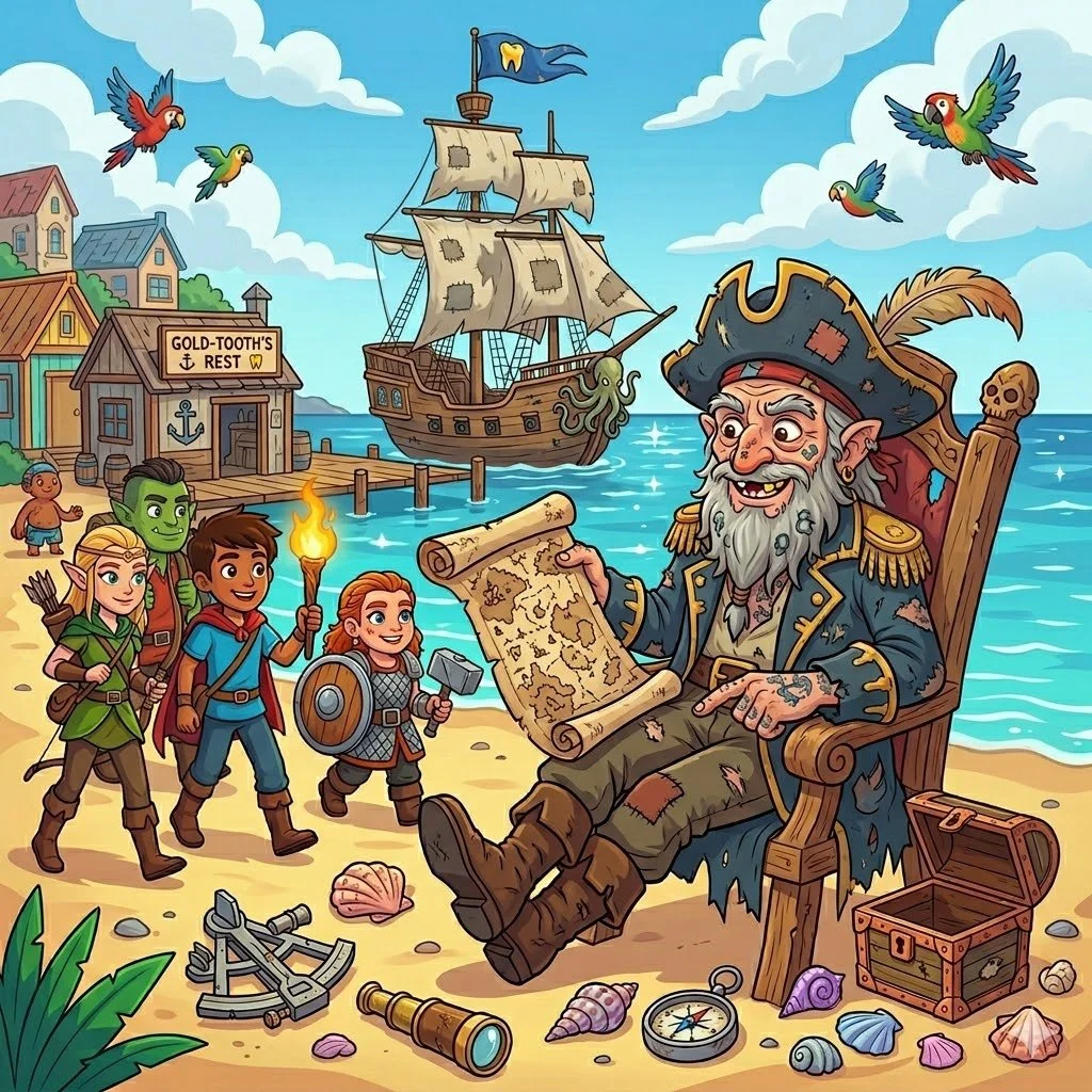 DM Keia - Treasures of Thormond (Age 8-12, Level 2 Adventure in July - Thursdays)
