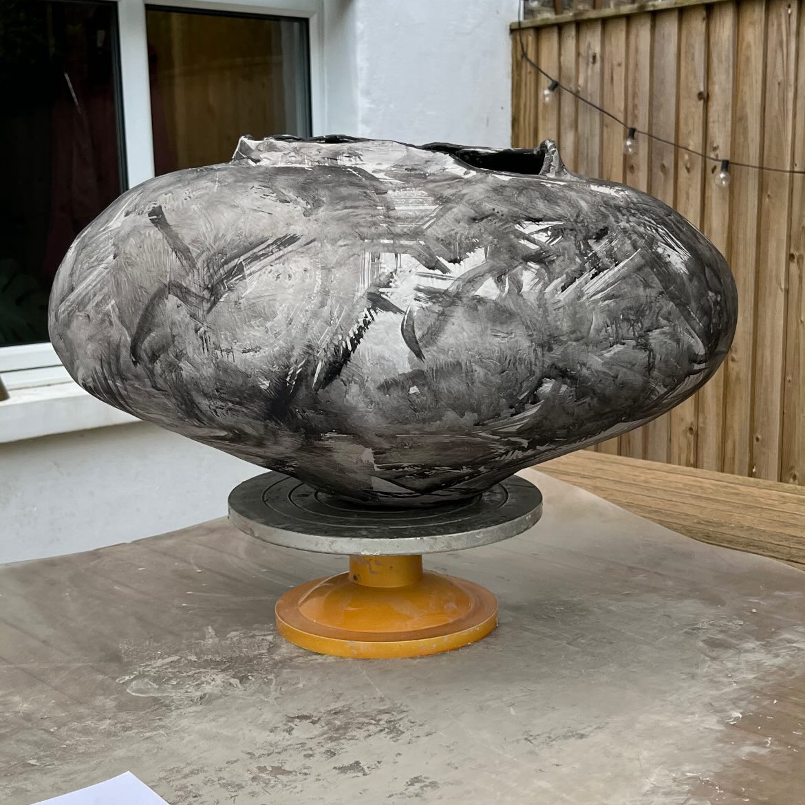 Large indoor art clay unfired unglazed queer gay small business london