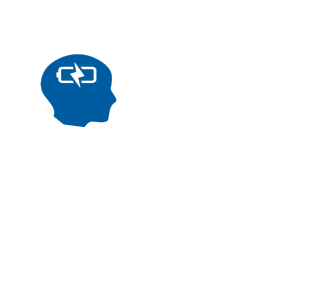 Ilustração de uma pessoa com óculos sentada em uma cadeira, sendo atendida por uma outra pessoa de pé, que está usando um jaleco e uma máscara, simulando uma consulta médica.