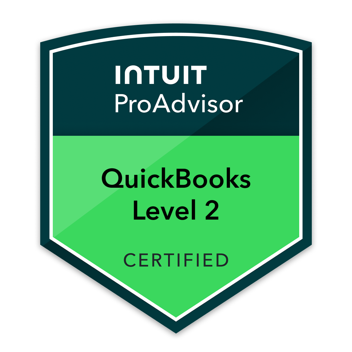 QuickBooks Level 2 Certified