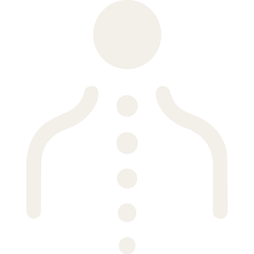 Icône d'un humain stylisé avec un médecin ou un professionnel de la santé, représenté par un stéthoscope autour du cou.