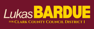 Elect Lukas Bardue | Clark County Council District 1