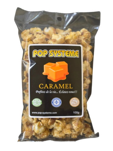 Sac de popcorn caramel Pop Système