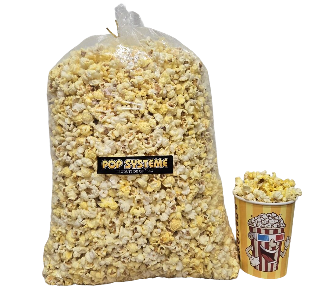 Gros sac de popcorn Pop Système fait pour les réchauds
