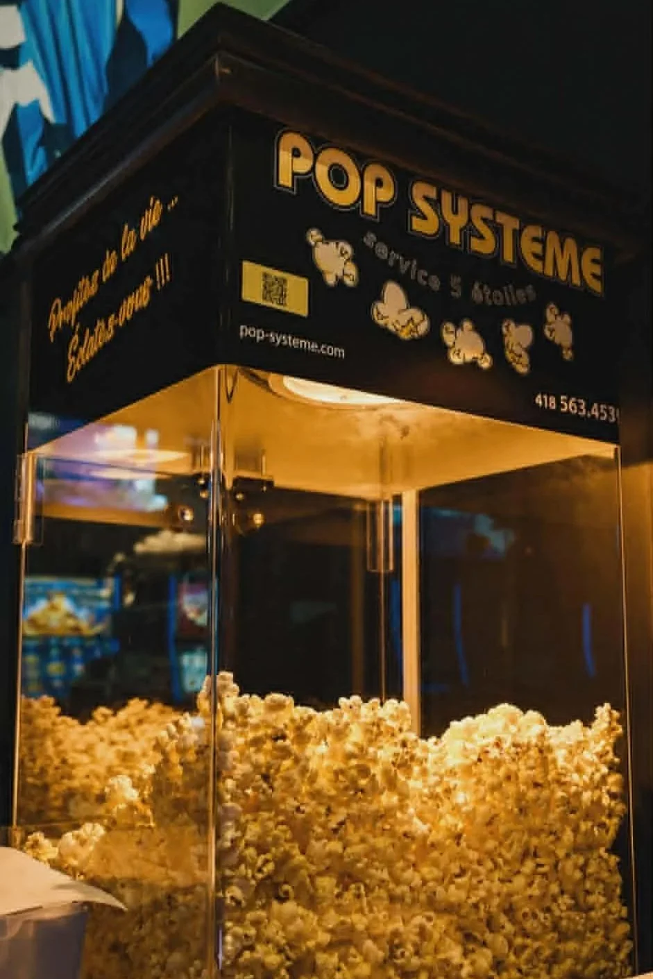 Réchaud à popcorn Pop Système