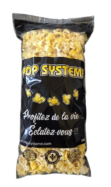 Sac de popcorn au beurre Pop Système