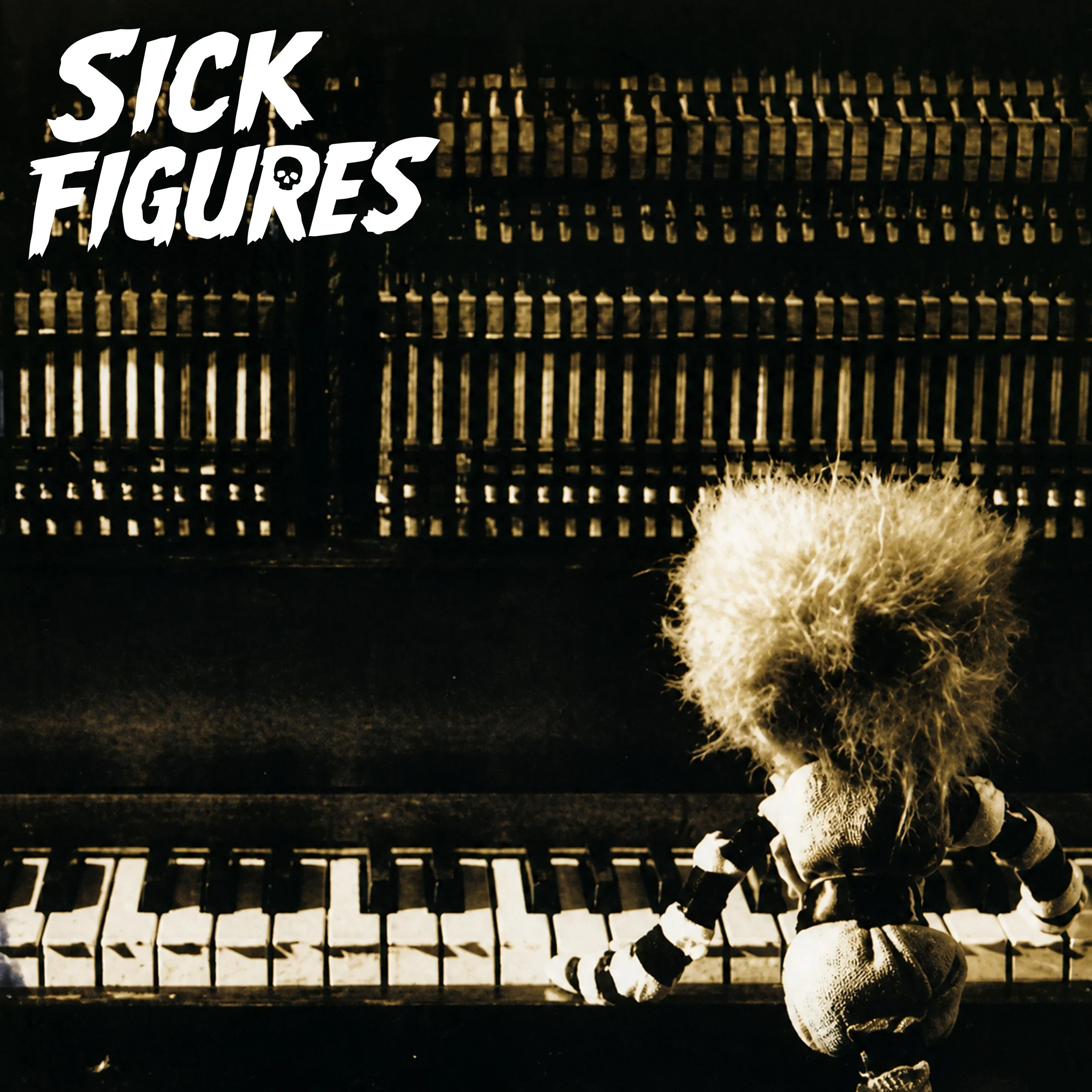 Sick Figures album artwork form their first, self-titled album.