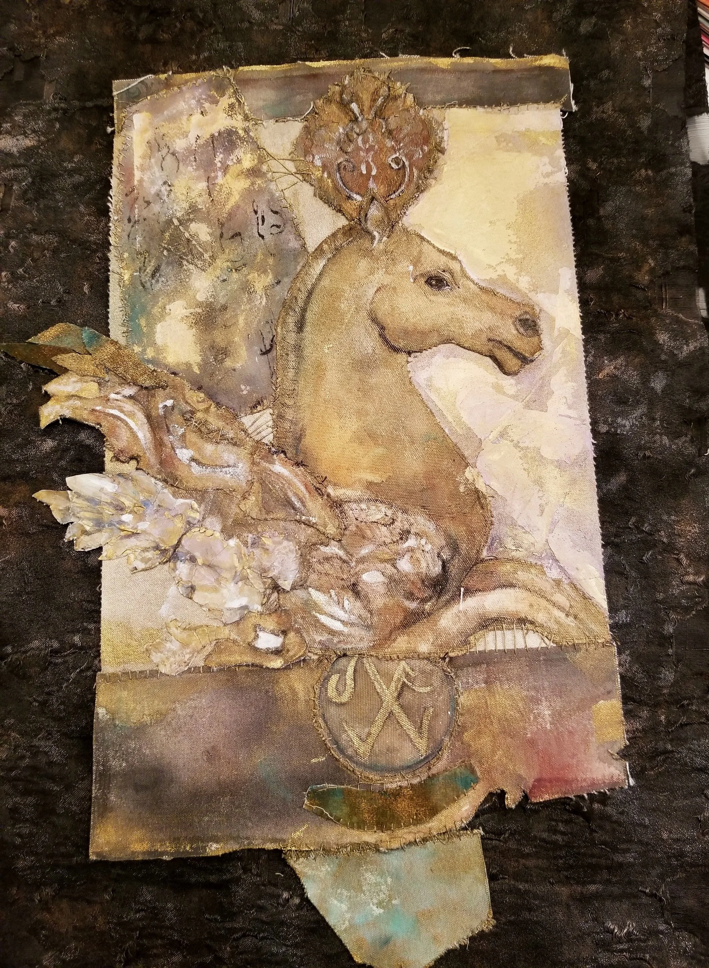 ABOUT HAND PAINTED TAROT READING CLOTHS