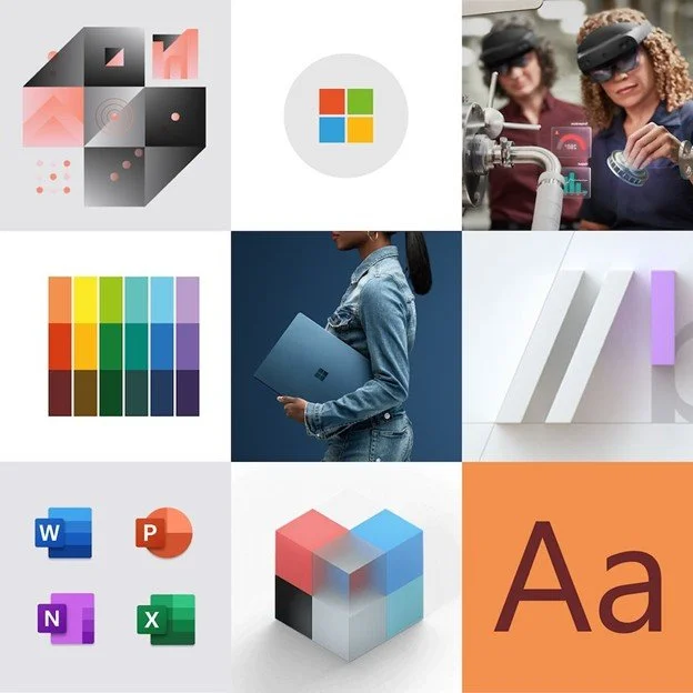 Microsoft brand identity