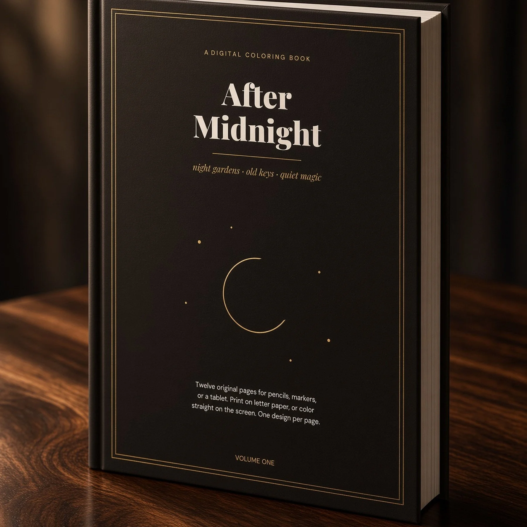 After Midnight — Digital Coloring Book