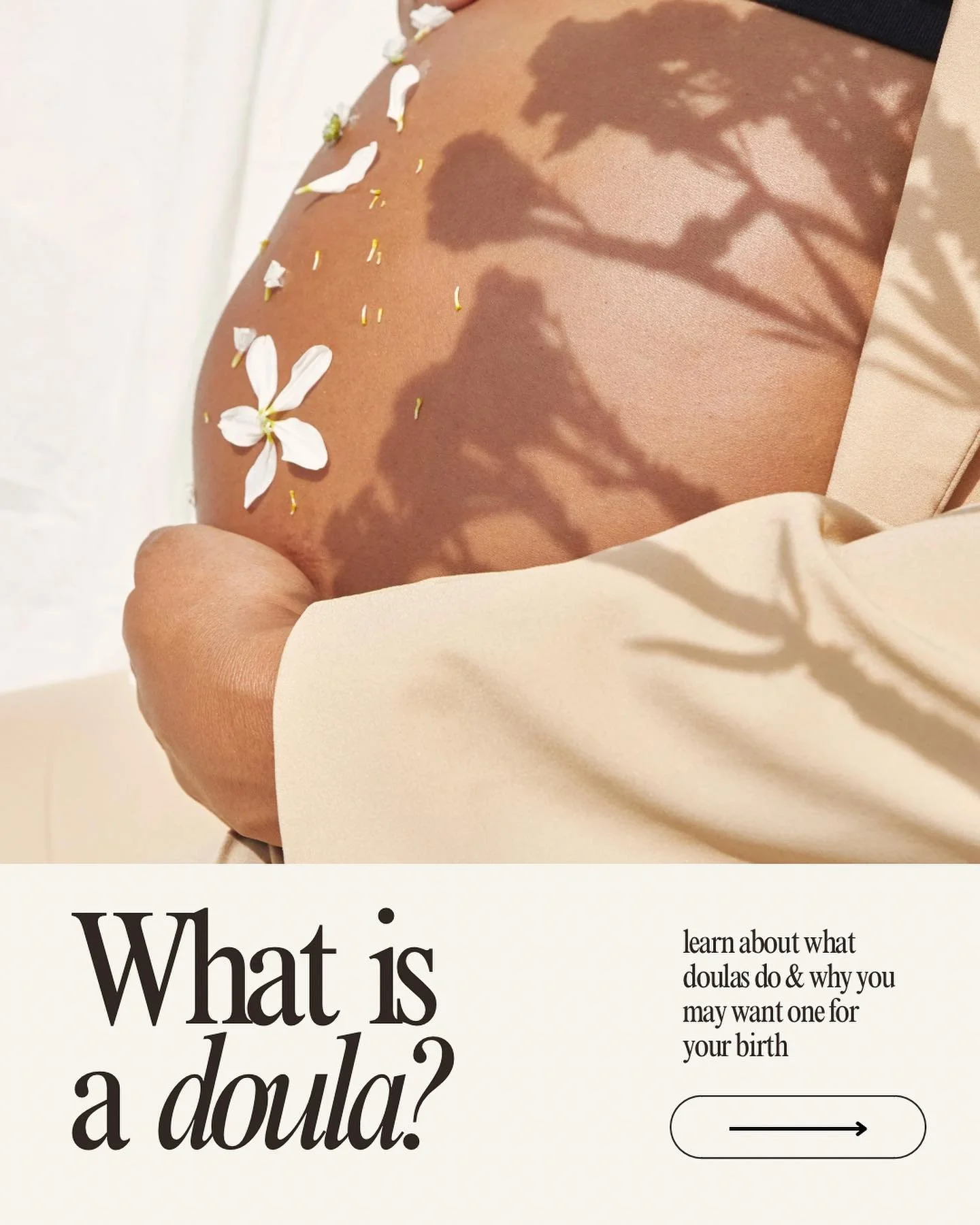 What is a doula? 
Swipe to learn more 🕊️

Have you heard of a doula?