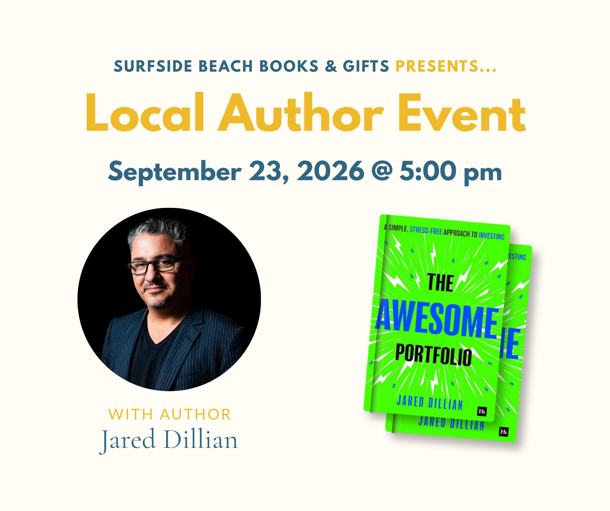 Author Event with Jared Dillian