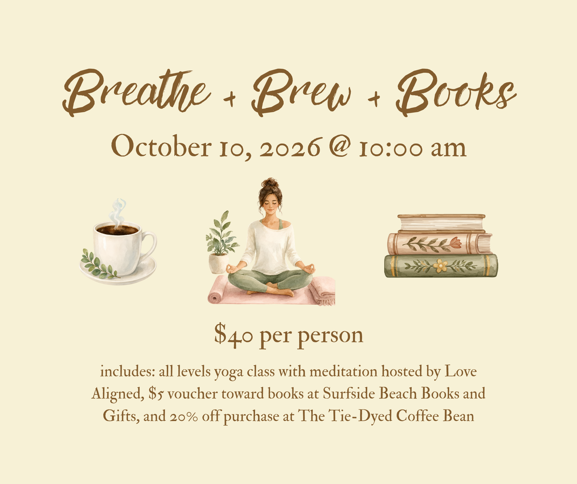 Breathe, Brew, and Books!