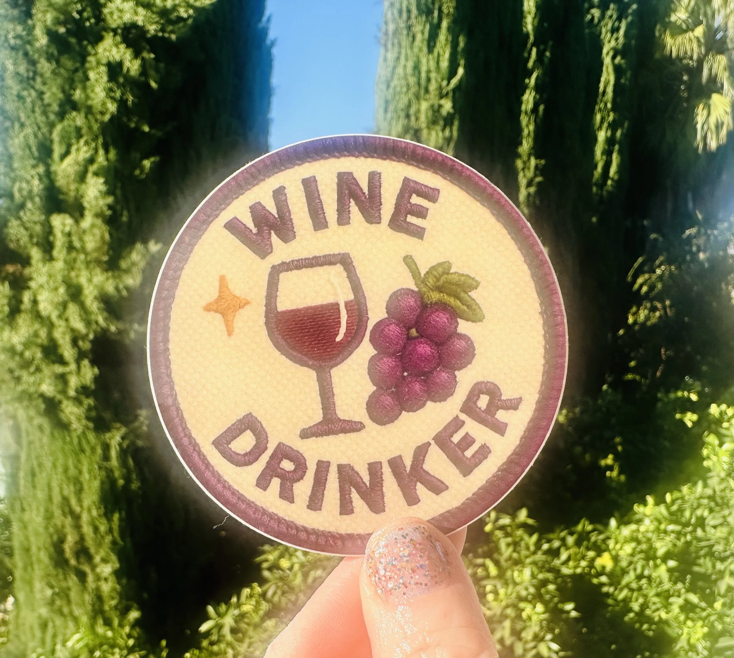 Adult Merit Badge - Wine Drinker