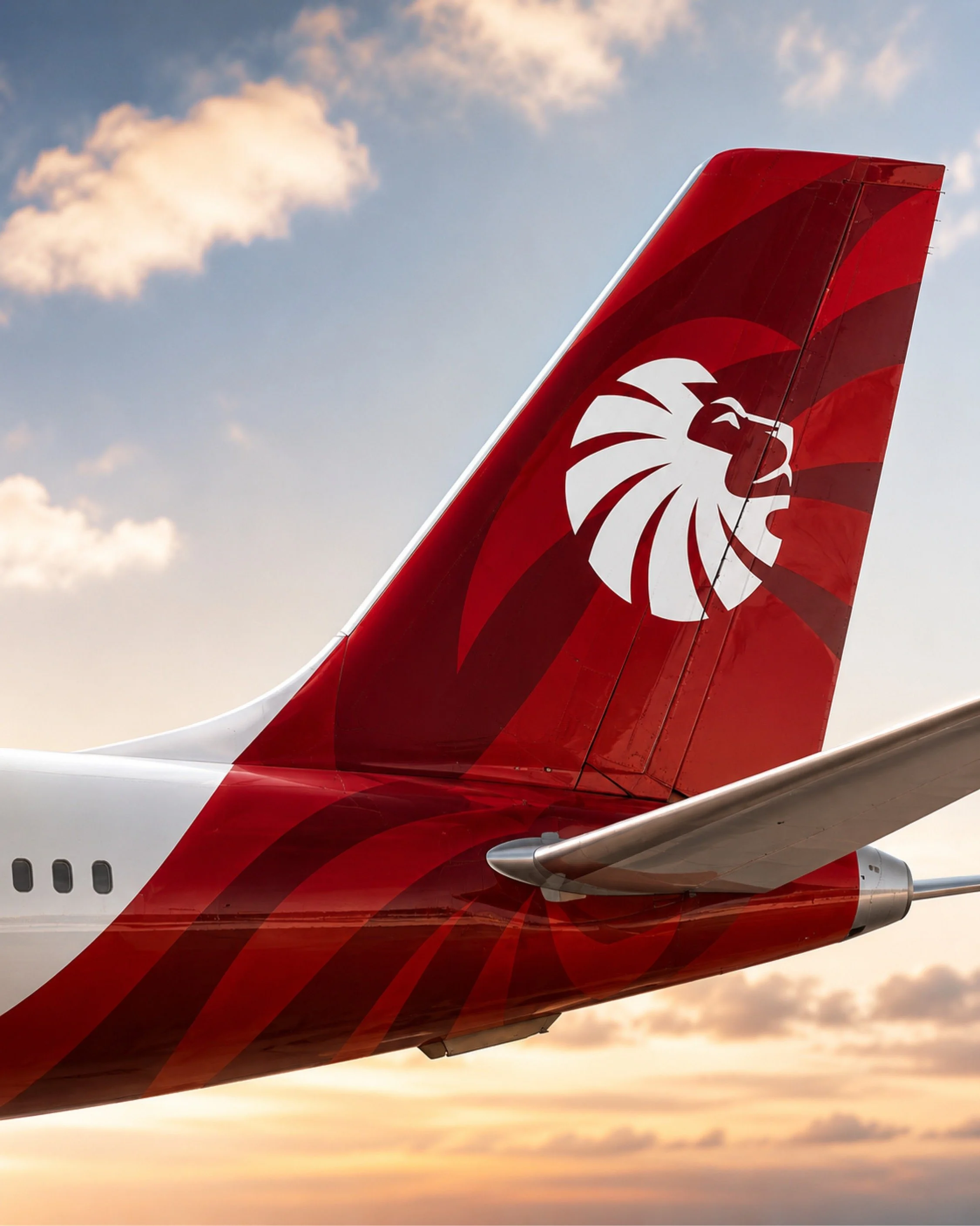 Sometimes a design project does not start with a briefing.

Sometimes it starts at a baggage belt.

Yesterday in Bangkok, while waiting for my suitcase, I looked at the Thai Lion Air logo and thought: A lion? A turbine? There is so much potential in 