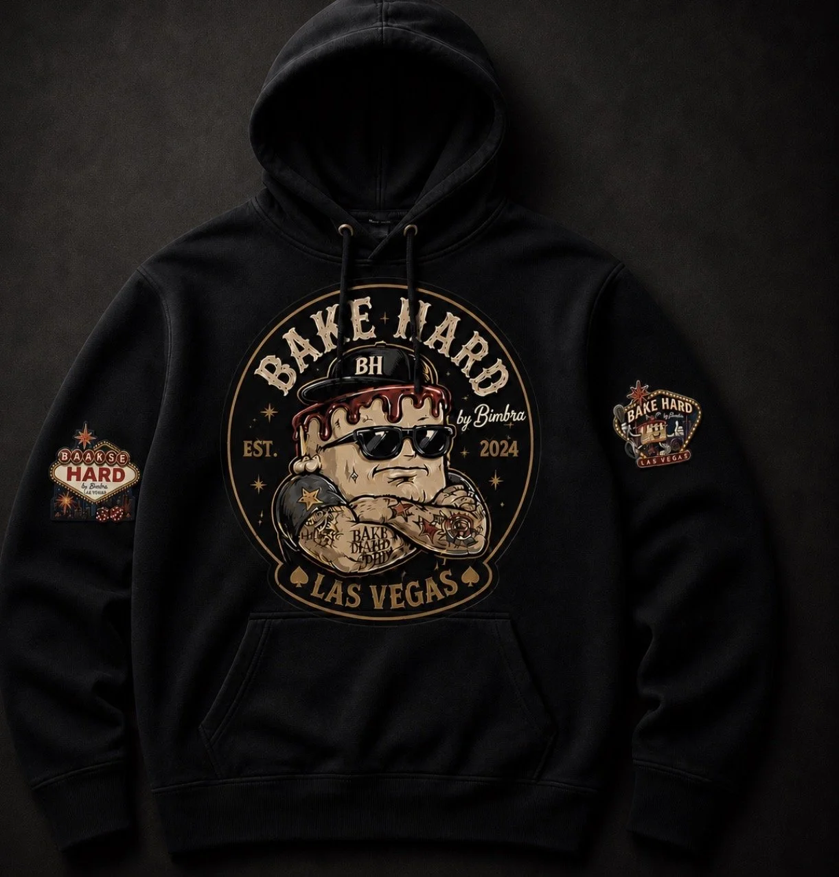 Bake Hard 21 Custom Hoodie