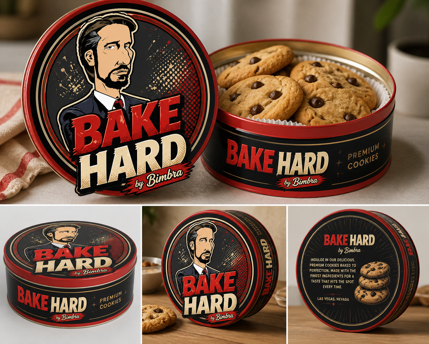 Chocolate Chip Cookie Tin