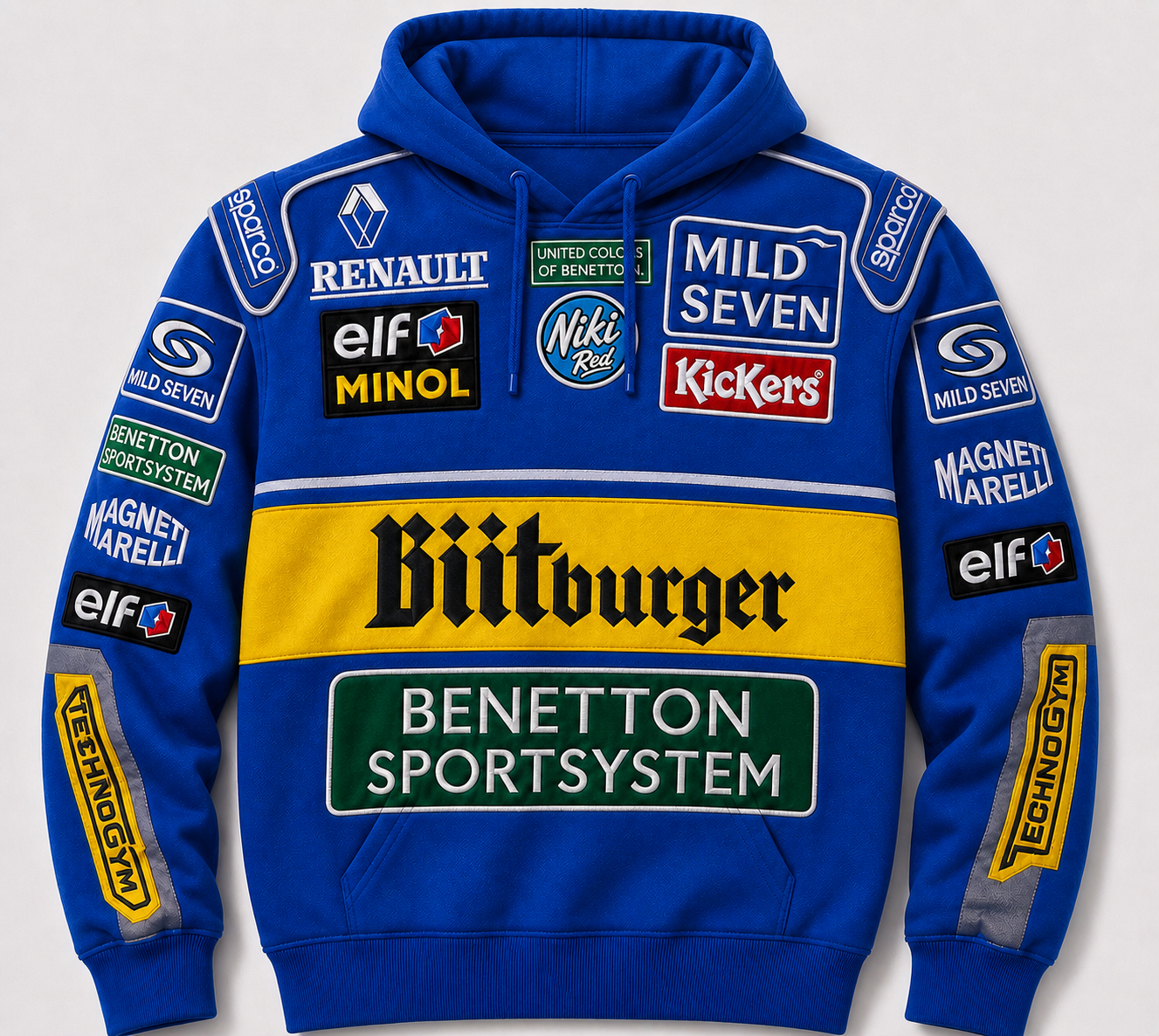 Custom Niki Red Mild Seven F1 Hoodie