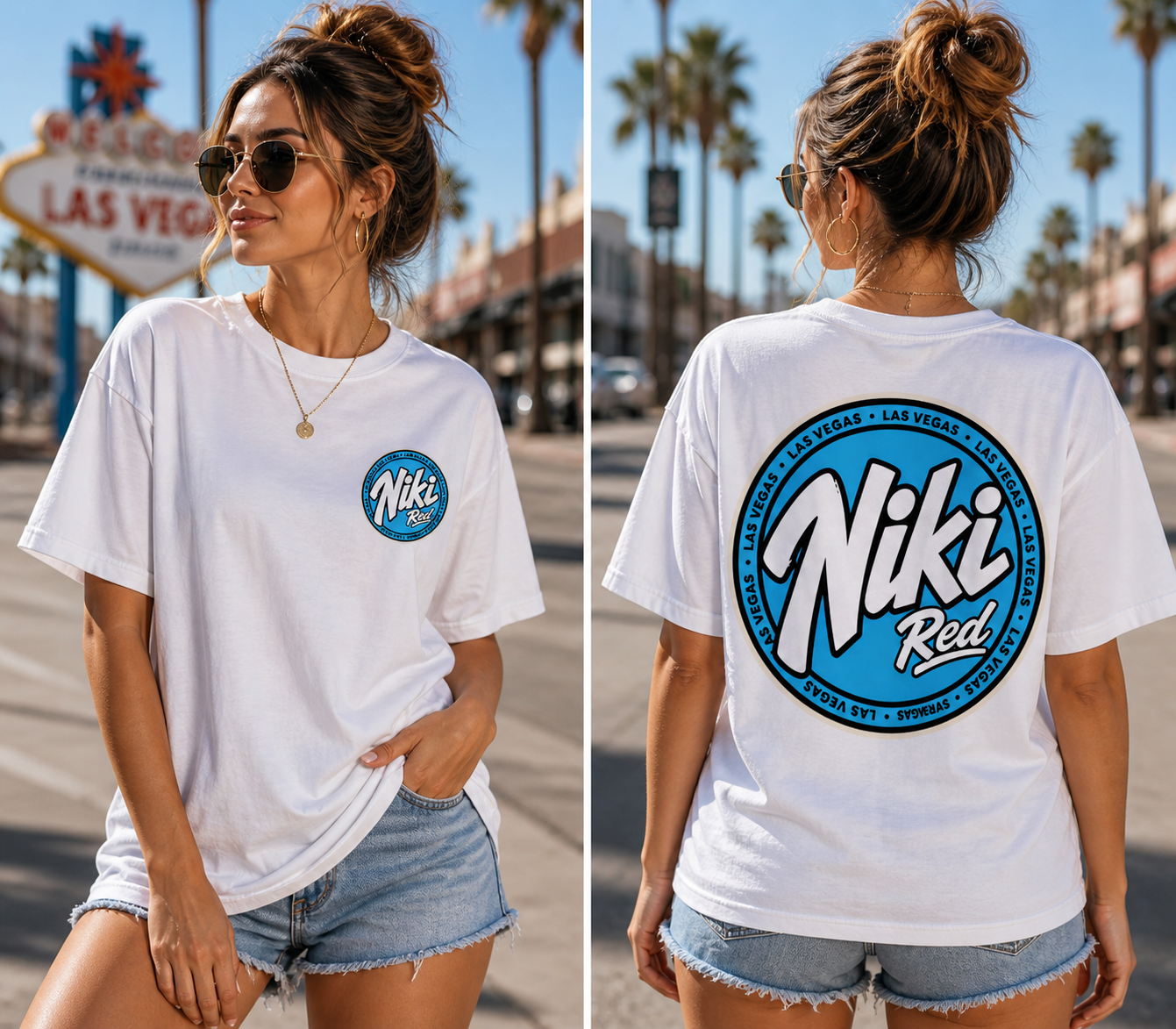 Blue Logo Tshirt