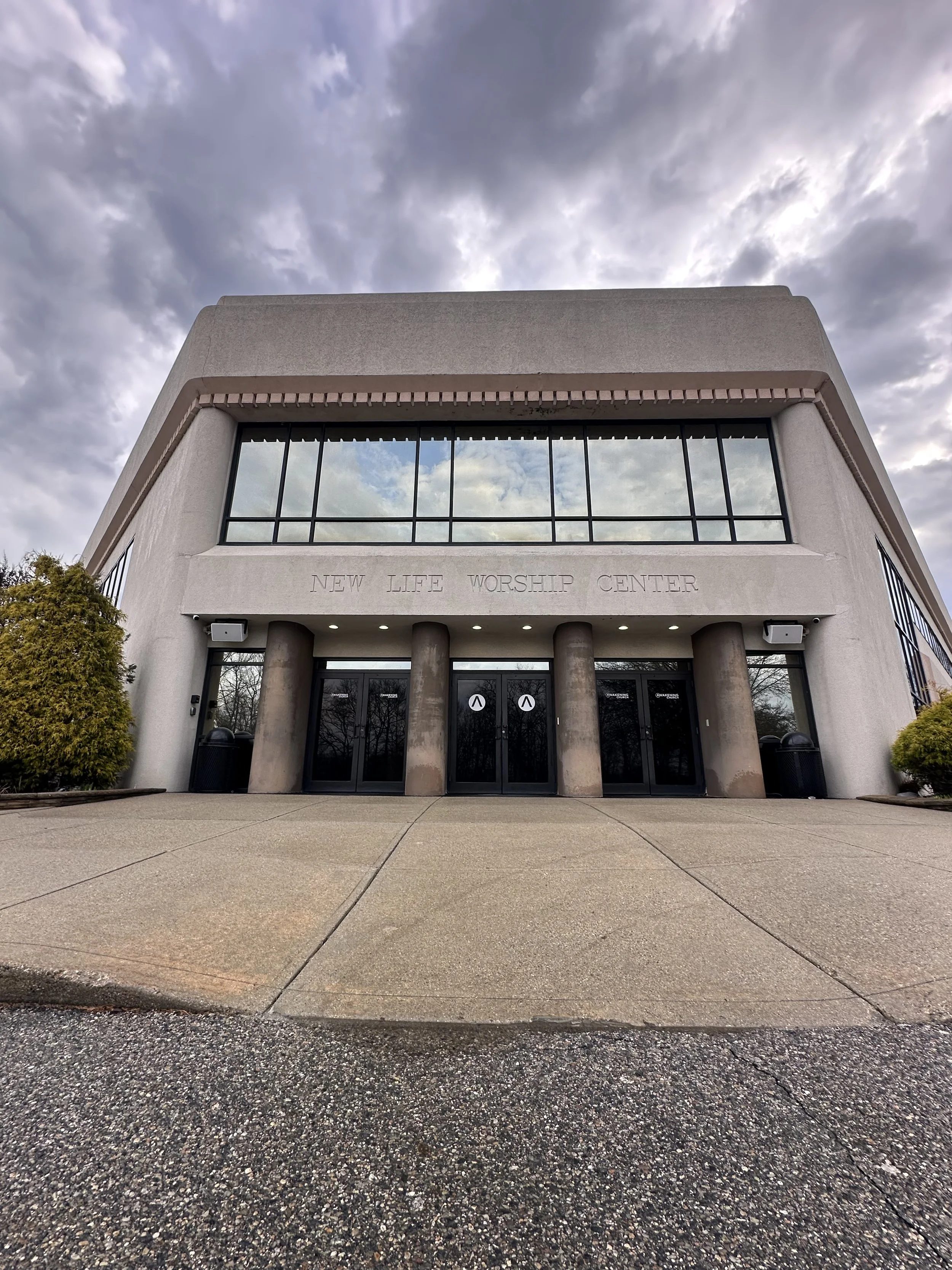 Exterior image of Awakening Church located in Smithfield, RI. Taken 3/31/26