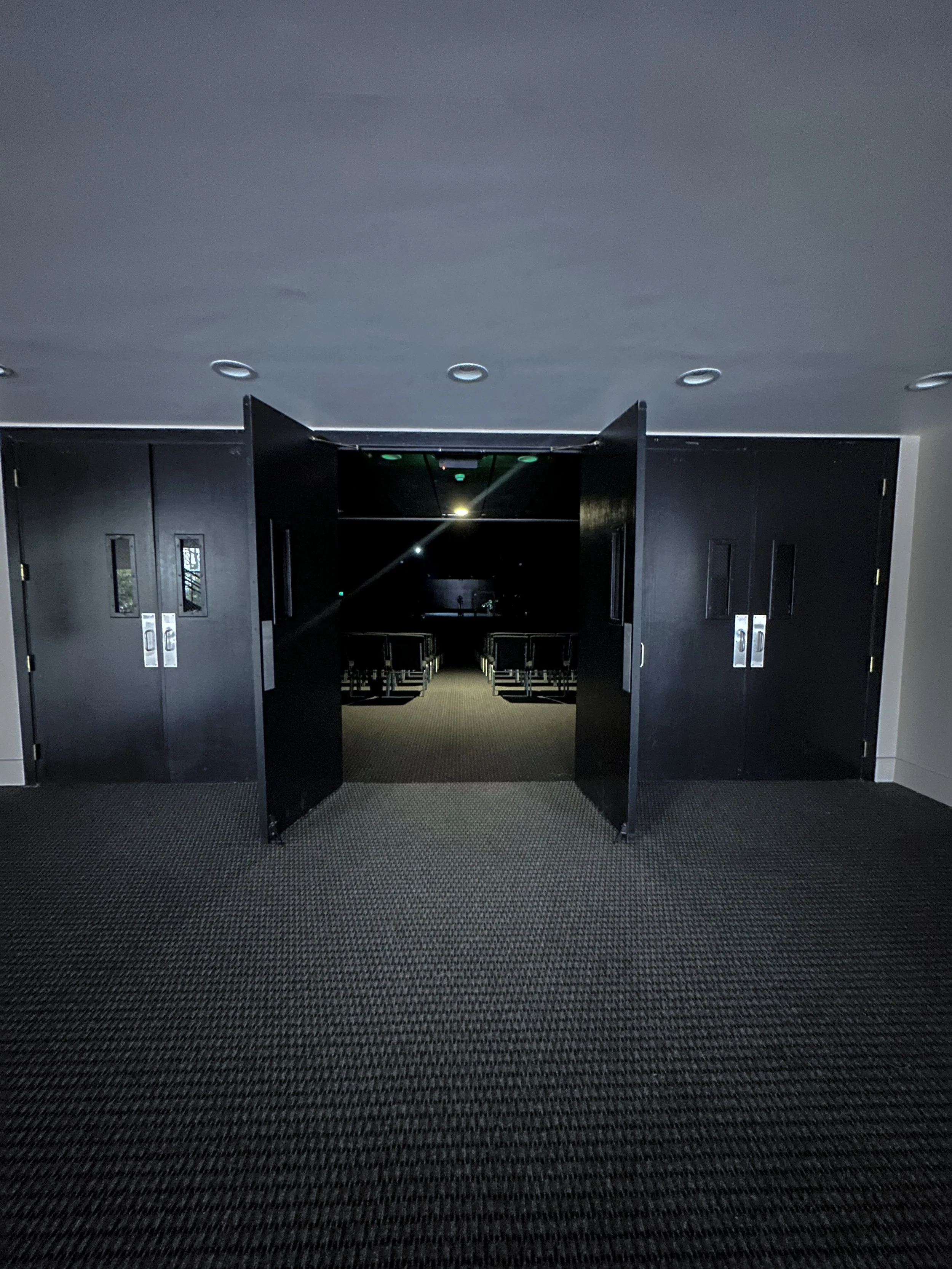 Taken 3.31.26, depicting a quiet, empty sanctuary as the church takes a moment of pause after a series of weekend services. 