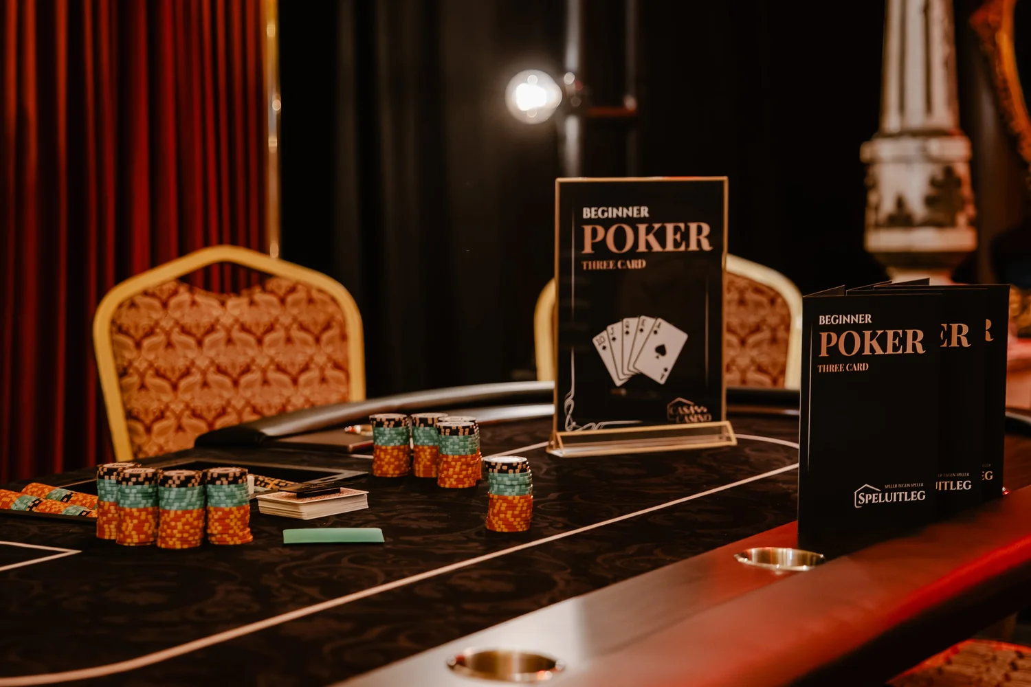 CasaCasino spelaanbod met roulette blackjack en poker op locatie