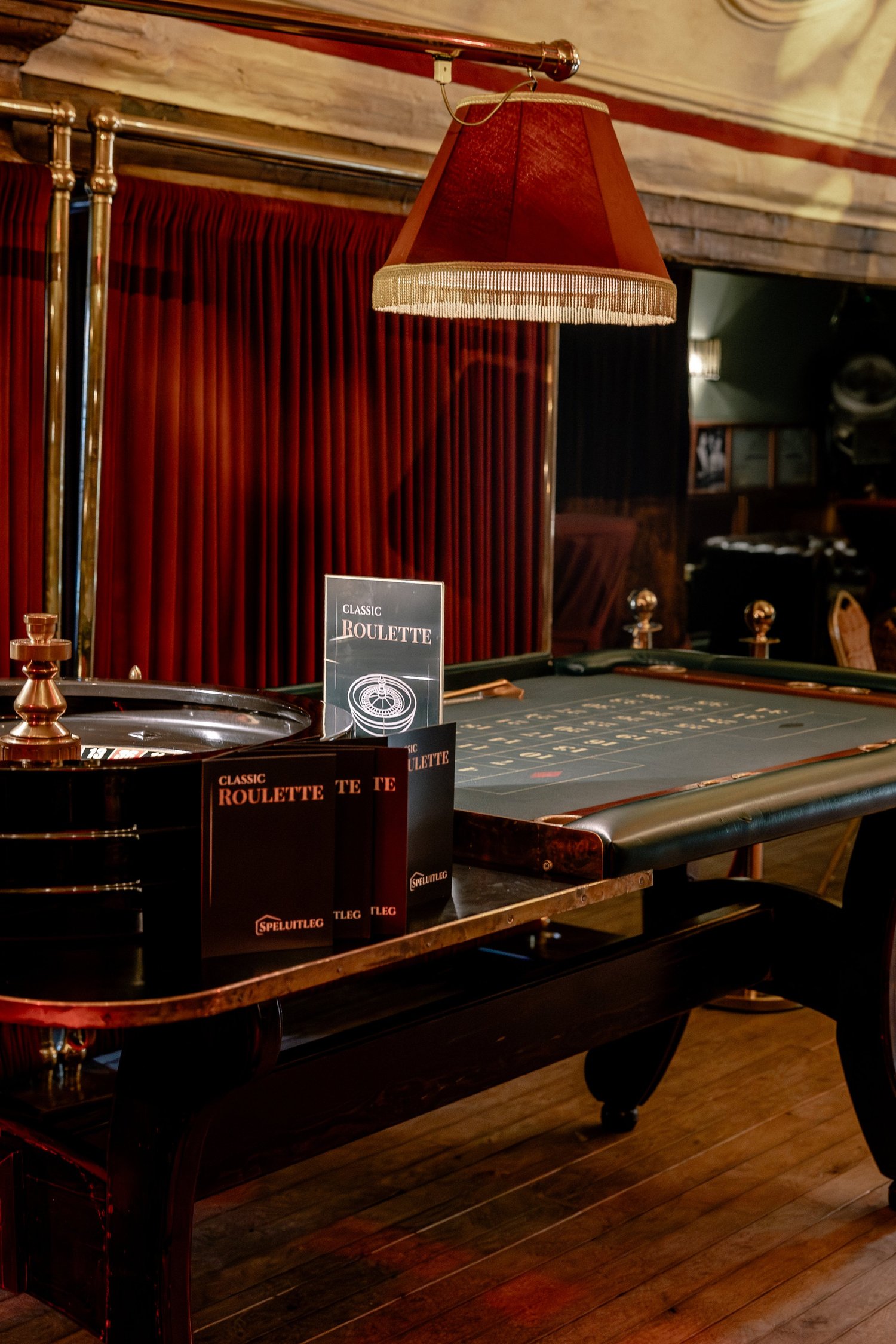 Roulette tafel van CasaCasino tijdens casino avond op locatie