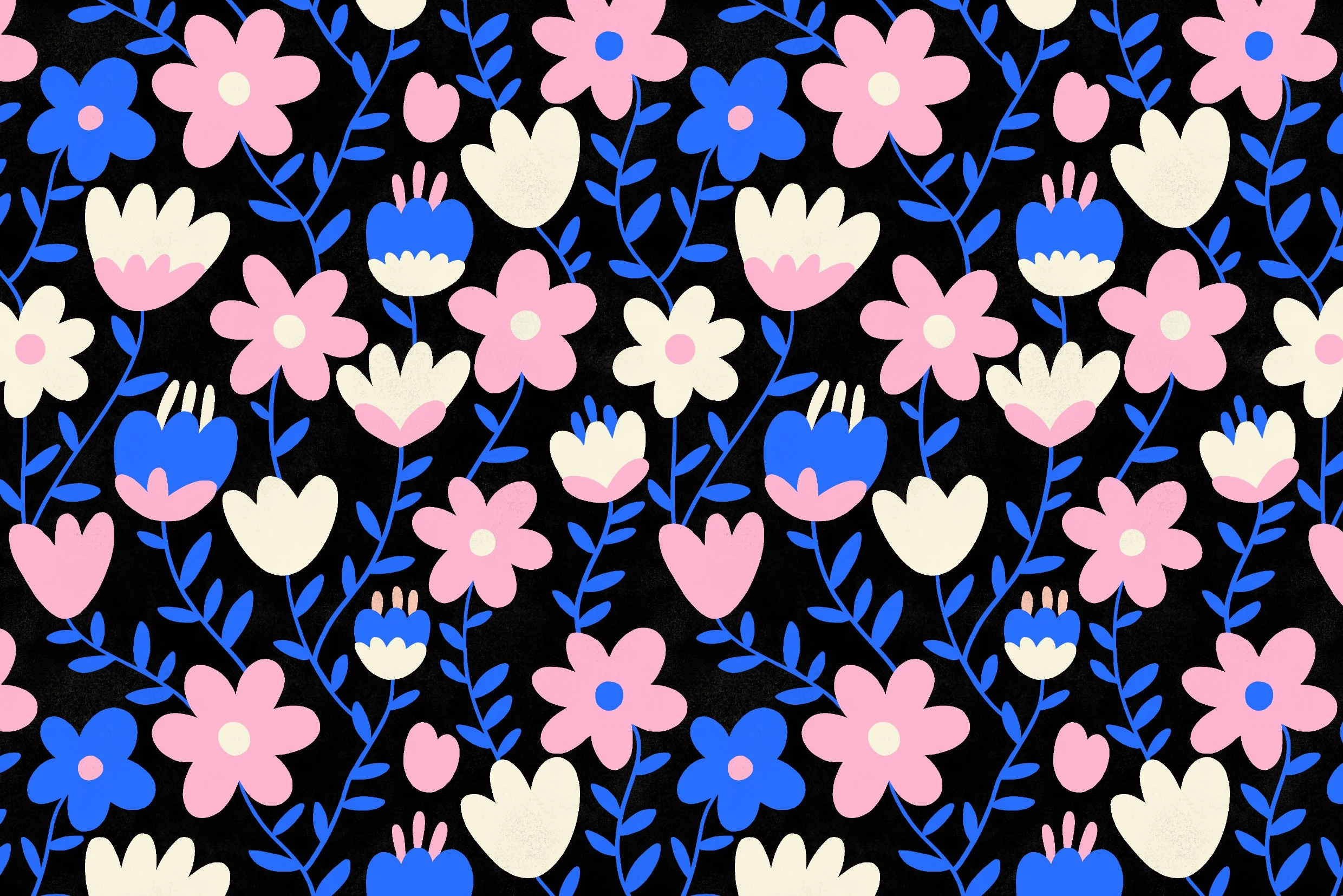 Workshop - Draw a repeat pattern: Floral