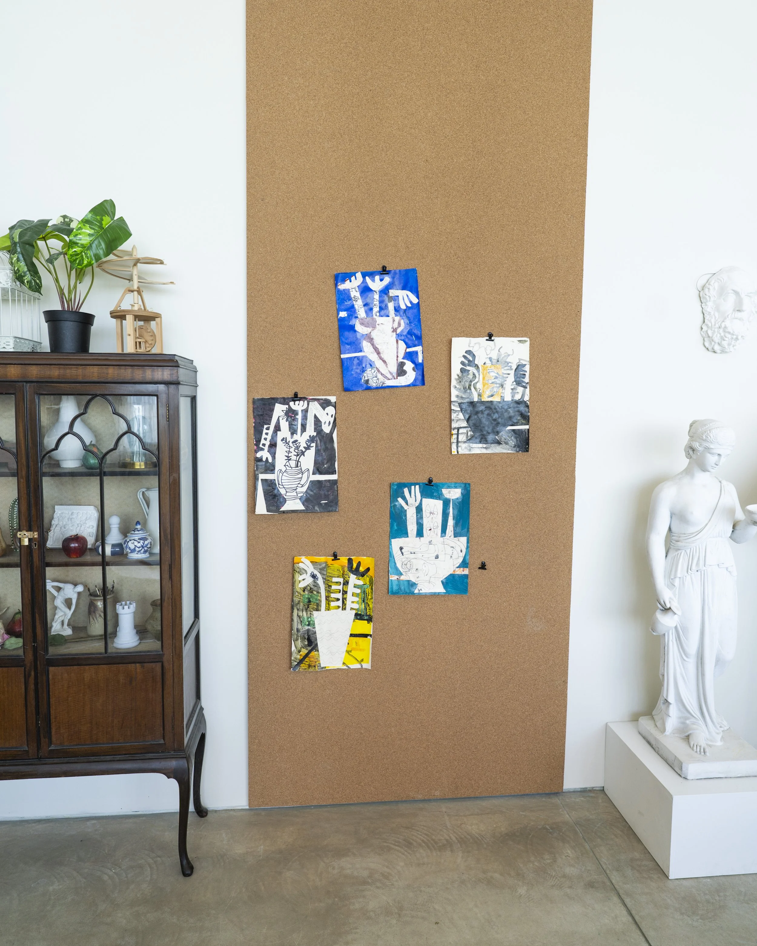 Mimi in the wild: Collage workshop in Margate