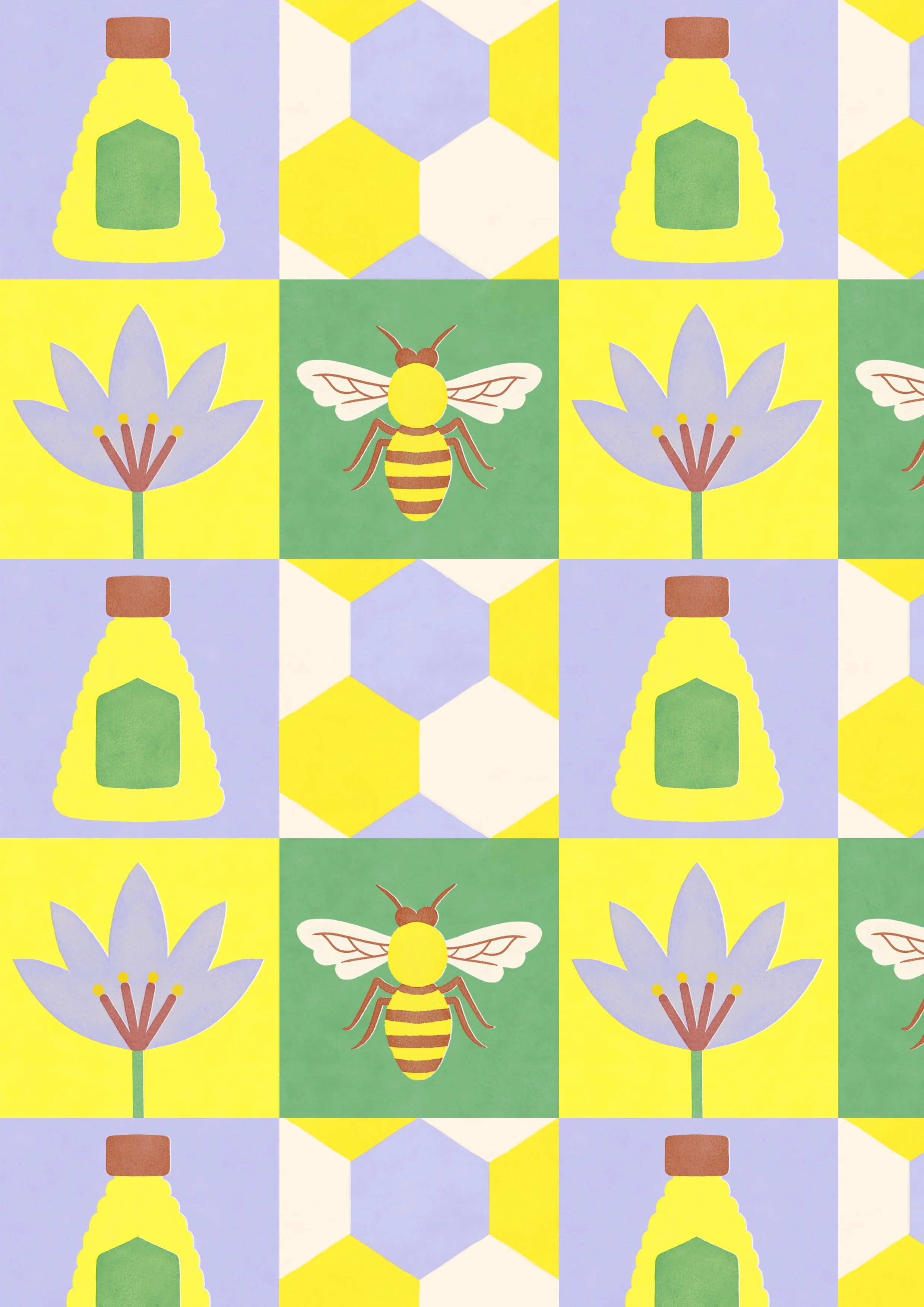 Workshop: Drawing patterns and picking colour palettes with Mélanie Johnsson