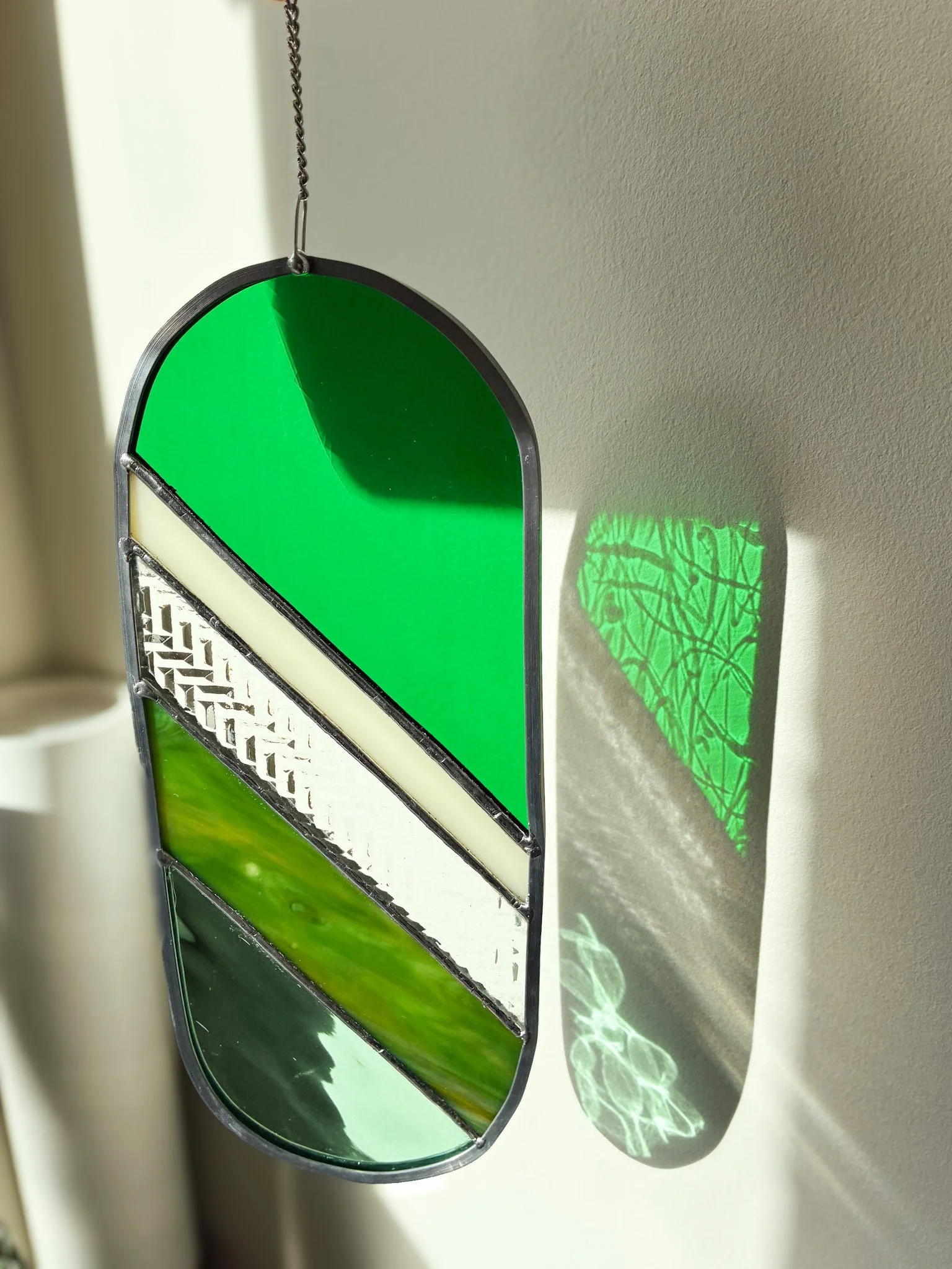 Green Sun Catcher