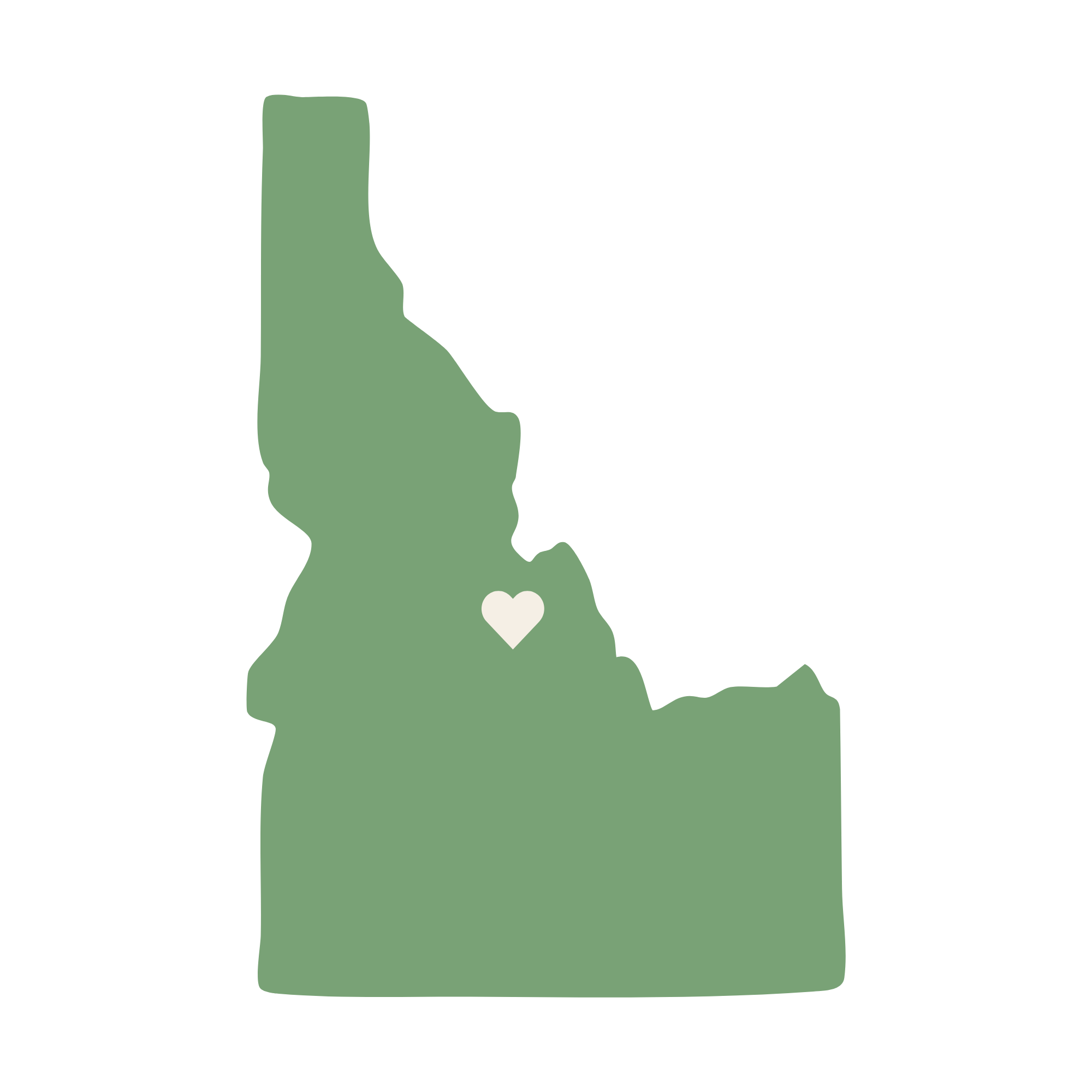 Idaho state silhouette