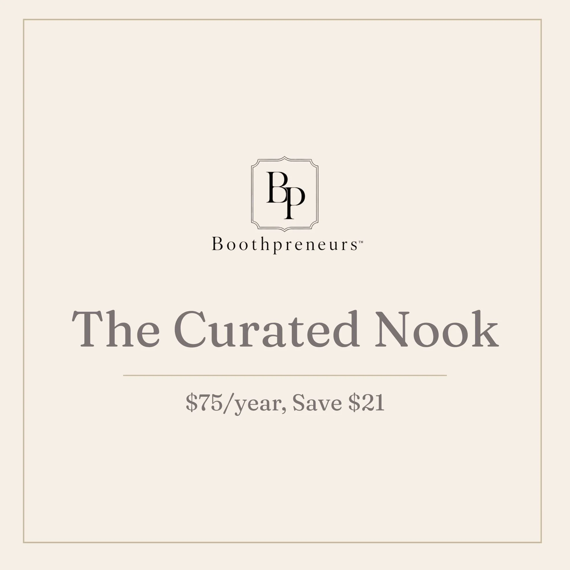 The Curated Nook - Annual