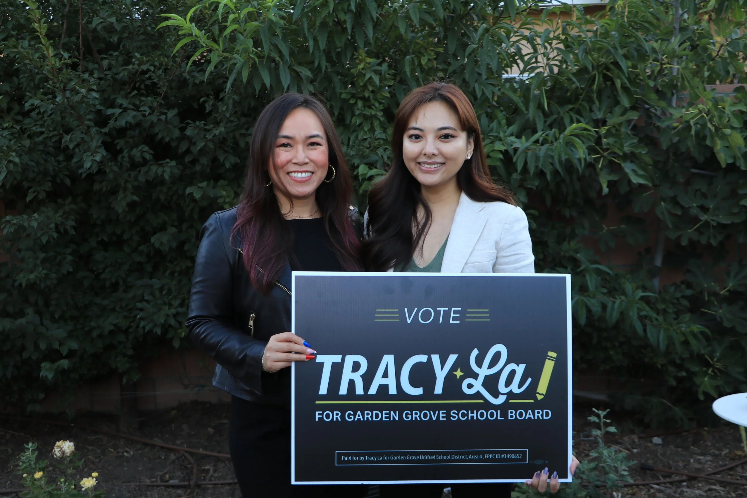 Nghị Viên Phan Việt Thái, Tại Santa Ana, Ủng Hộ Tracy La