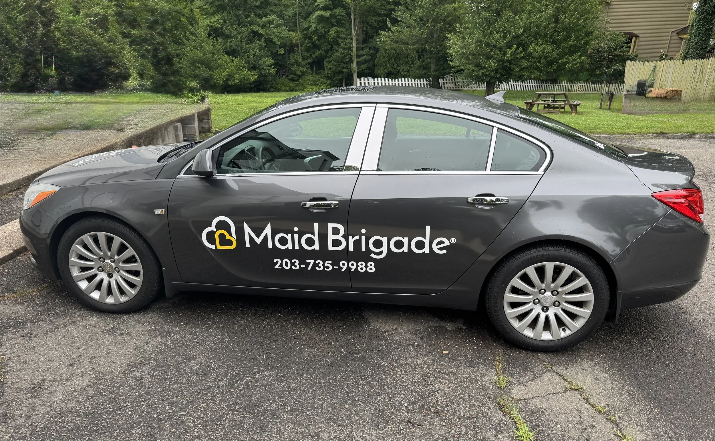 Maid Brigade CT  One of three vehicles 