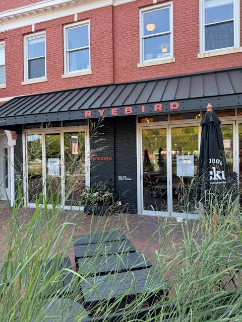 RYEBIRD   Fairfield CT  Raised dimensional lettering