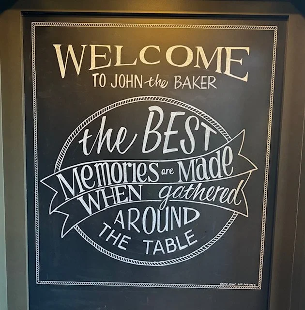 JOHN THE BAKER   Stamford, CT   Entrance Welcome 