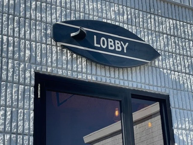 SURFSIDE HOTEL   Lordship, CT Wood hand painted lobby sign
