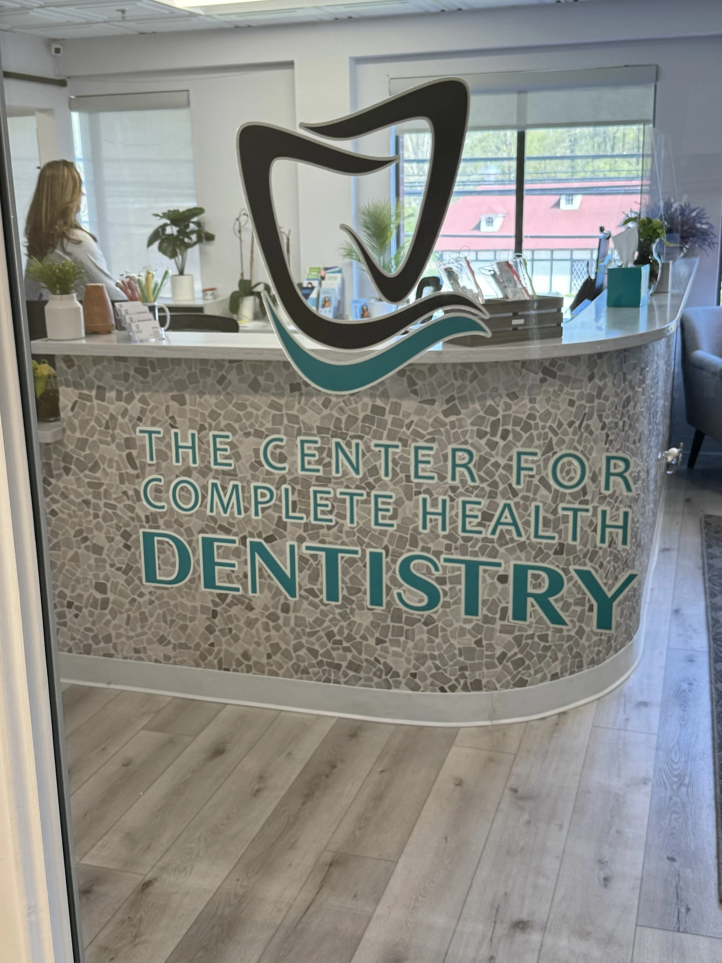 Office Door Branding graphics