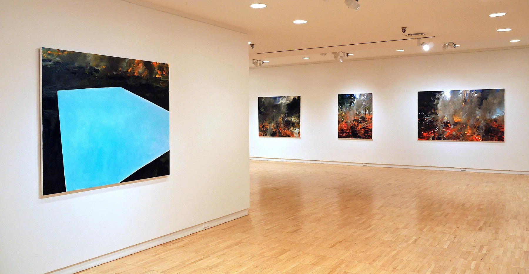 "Eric Aho: Red Winter" on view at DC Moore Gallery October 8–November 7, 2009.