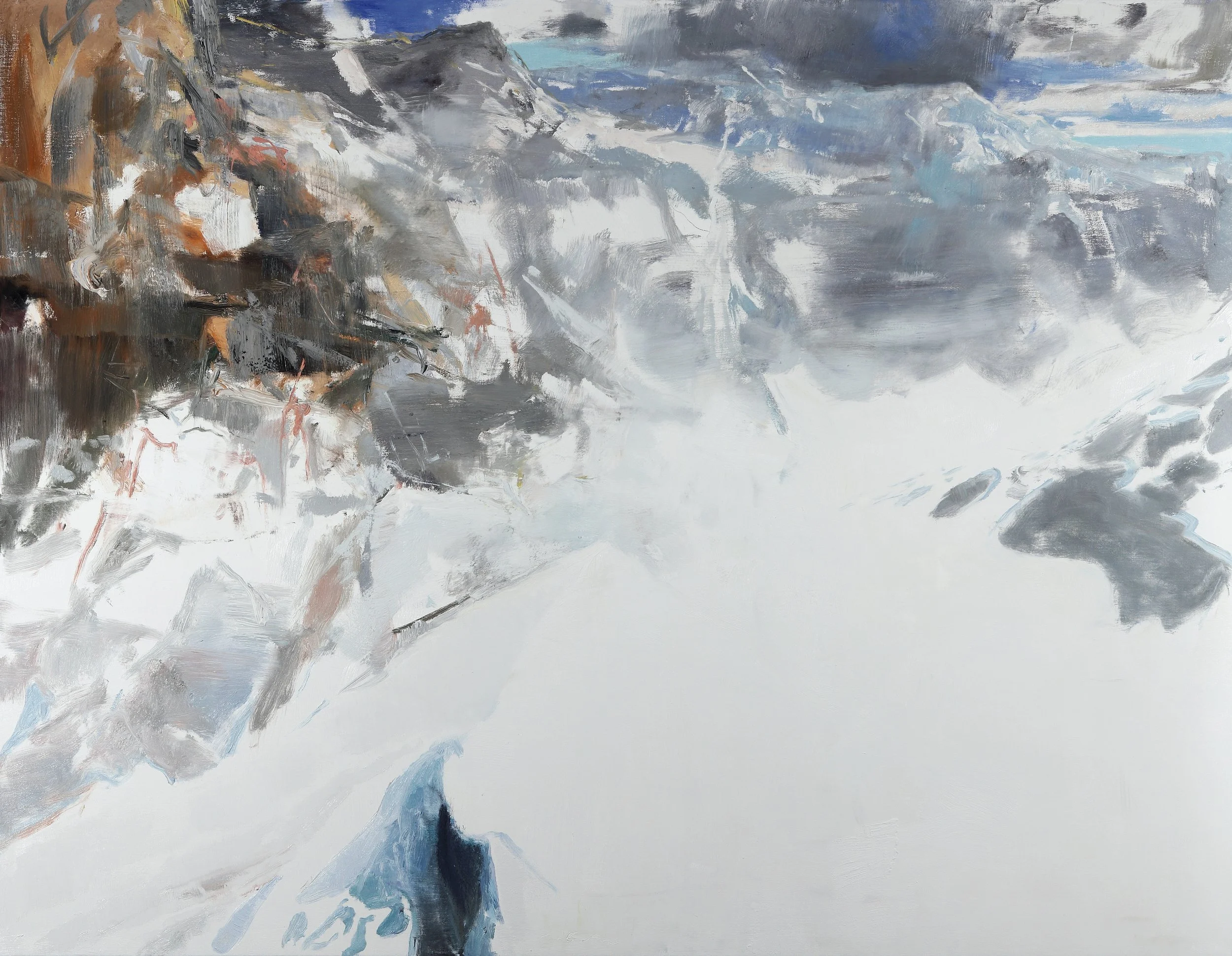 "Drift," 2010, oil on linen, 62 1/8 x 80 1/8 inches. Denver Art Museum: Funds donated in memory of Linda Roberts, with additional funds from Dr. Charles and Linda Hamlin, Chuck and Kristin Lohmiller, and the Petrie Institute of Western American Art; 