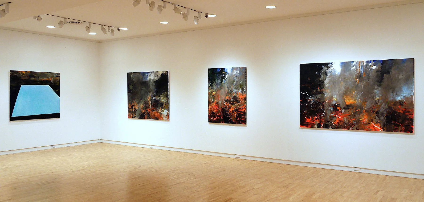 "Eric Aho: Red Winter" on view at DC Moore Gallery October 8–November 7, 2009.